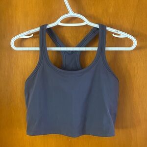 Blue Crop Tank